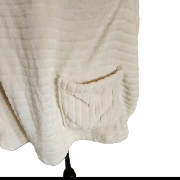 Soft Surroundings Womens Ivory Over the Moon Cozy Pullover Half Zip Pullover XL - Picture 10 of 14